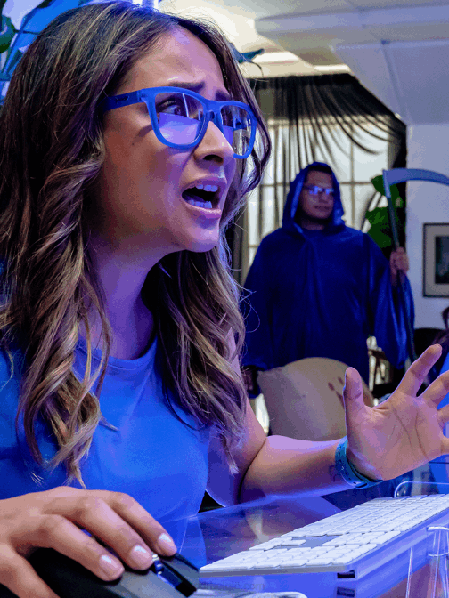 Goodr blauwe tinten van de dood 422621